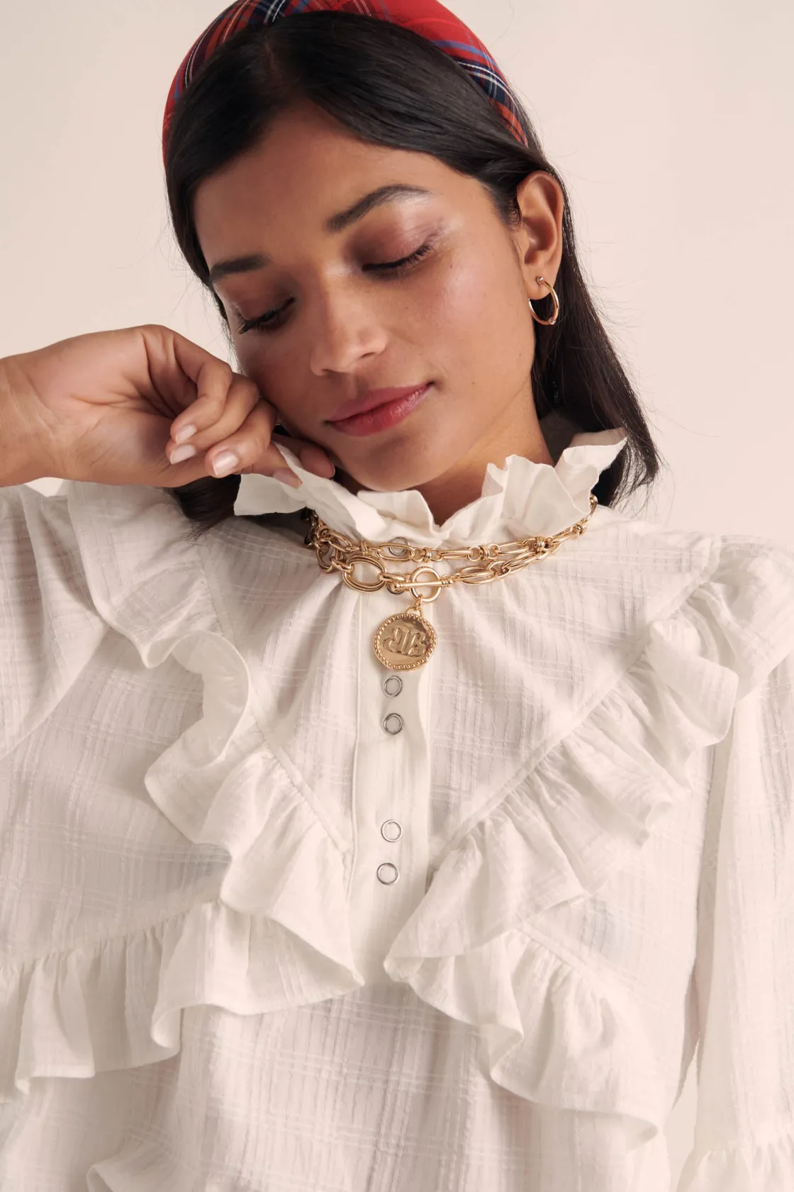 Chemises Et Blouses-Balzac Paris Blouse Amelia Blanc naturel