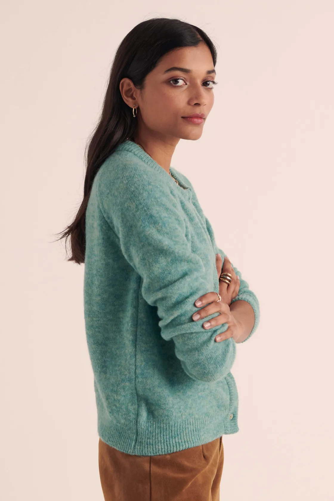 Homewear | Pulls Et Cardigans-Balzac Paris Cardigan Come Bleu vert