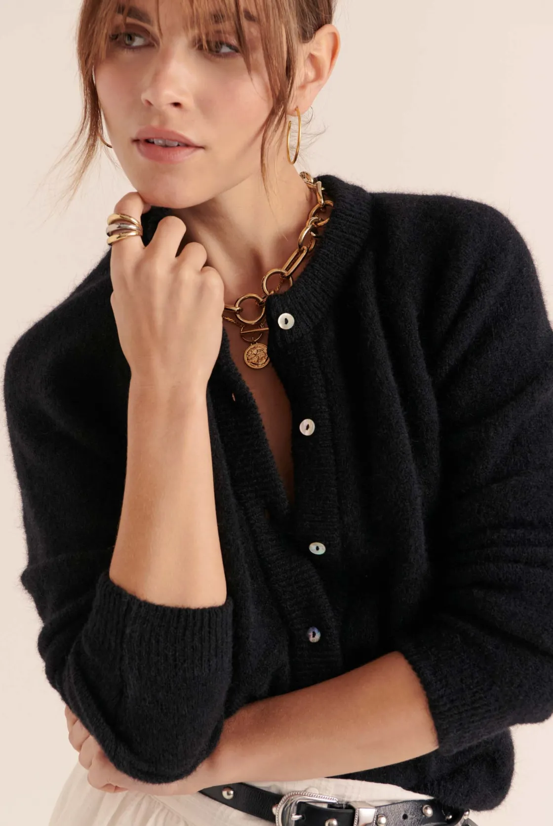 Homewear | Pulls Et Cardigans-Balzac Paris Cardigan Come Noir