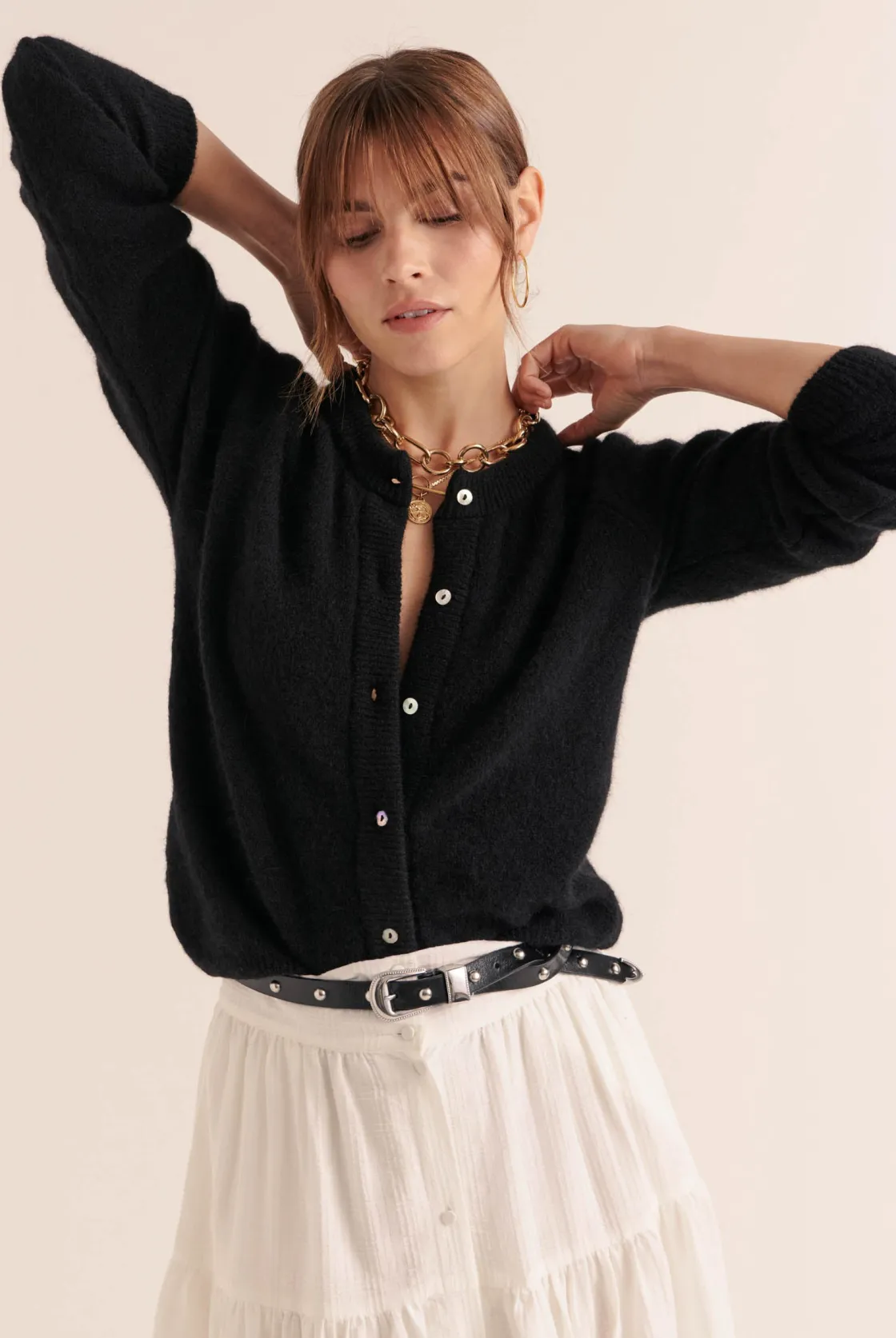 Homewear | Pulls Et Cardigans-Balzac Paris Cardigan Come Noir