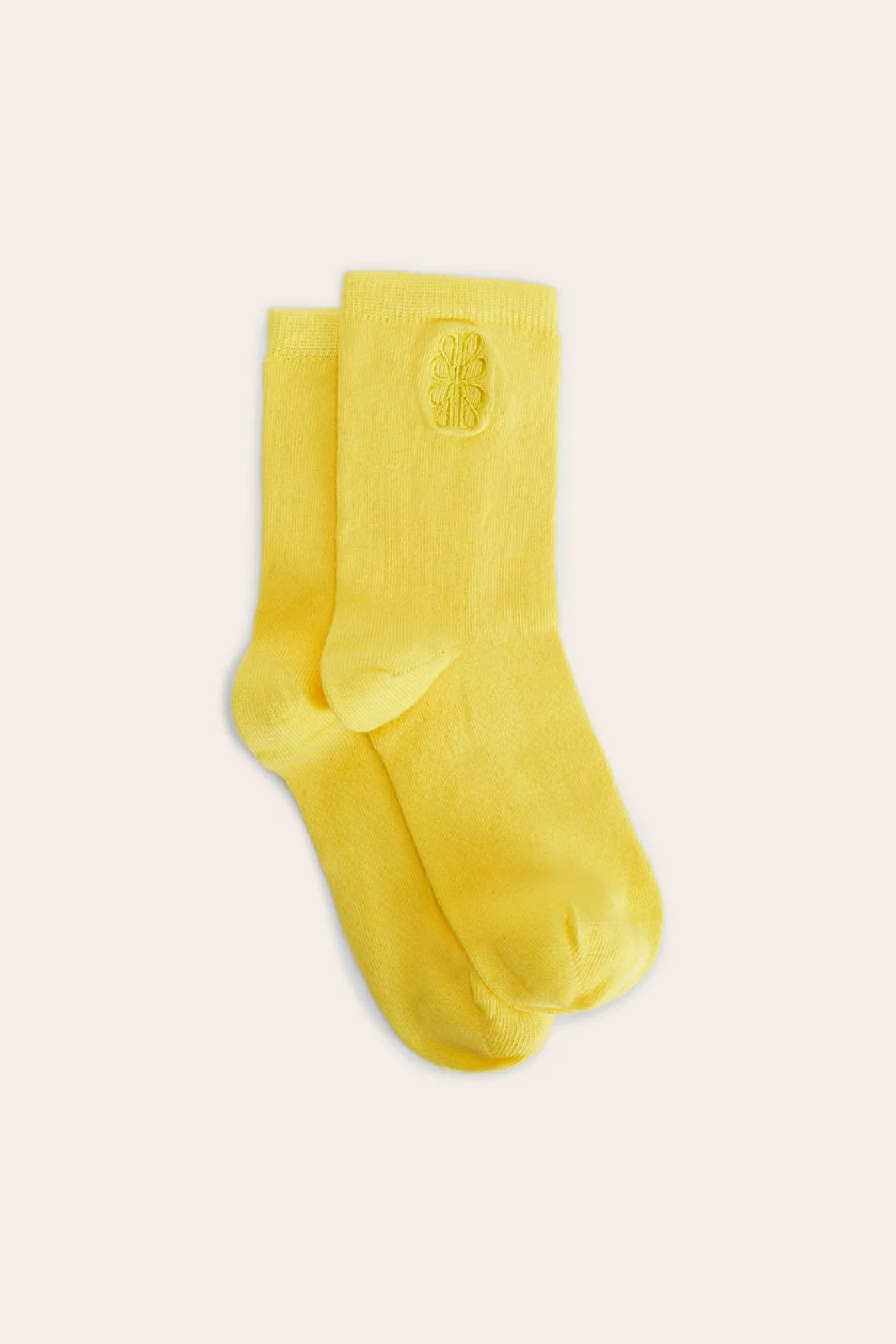 Chaussettes-Balzac Paris Chaussettes Tobby Jaune