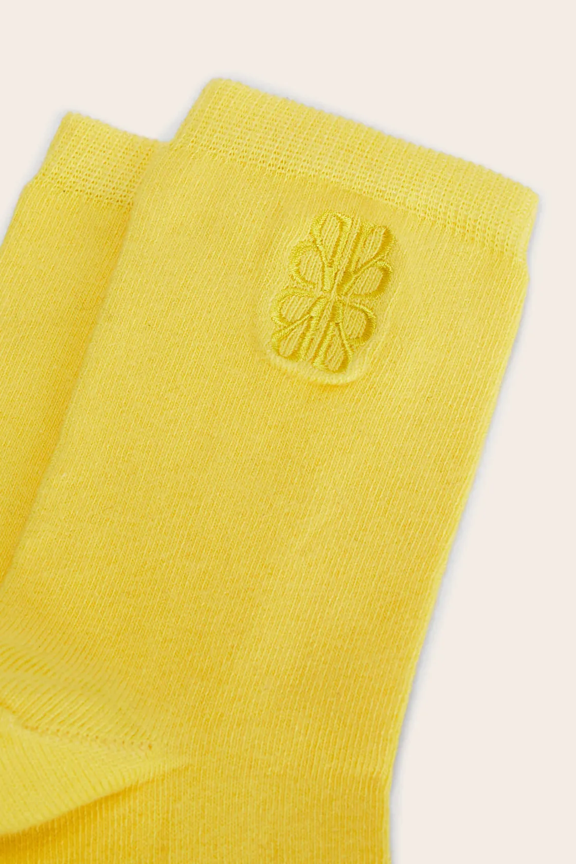 Chaussettes-Balzac Paris Chaussettes Tobby Jaune