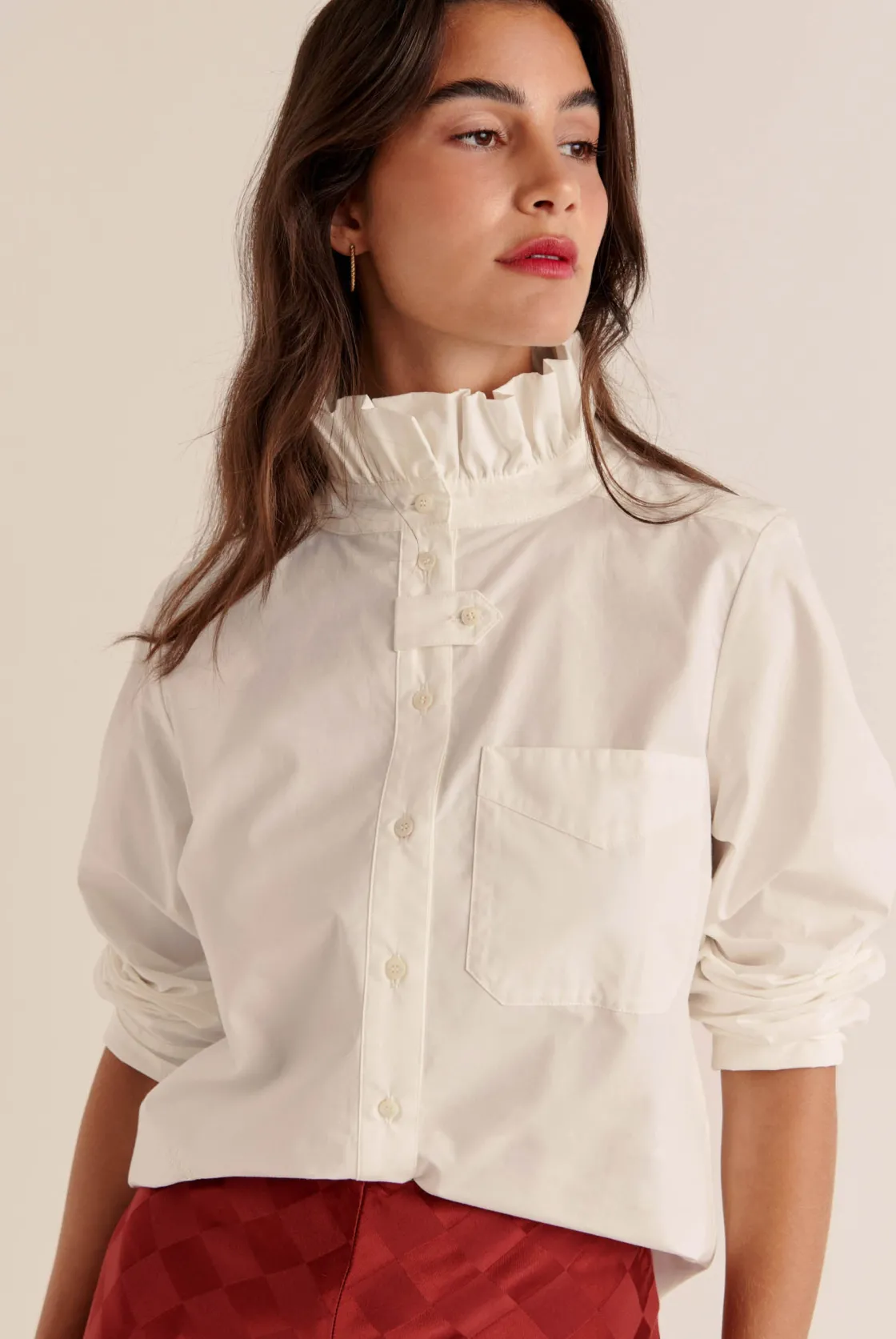 Chemises Et Blouses-Balzac Paris Chemise Cyrielle Blanc naturel