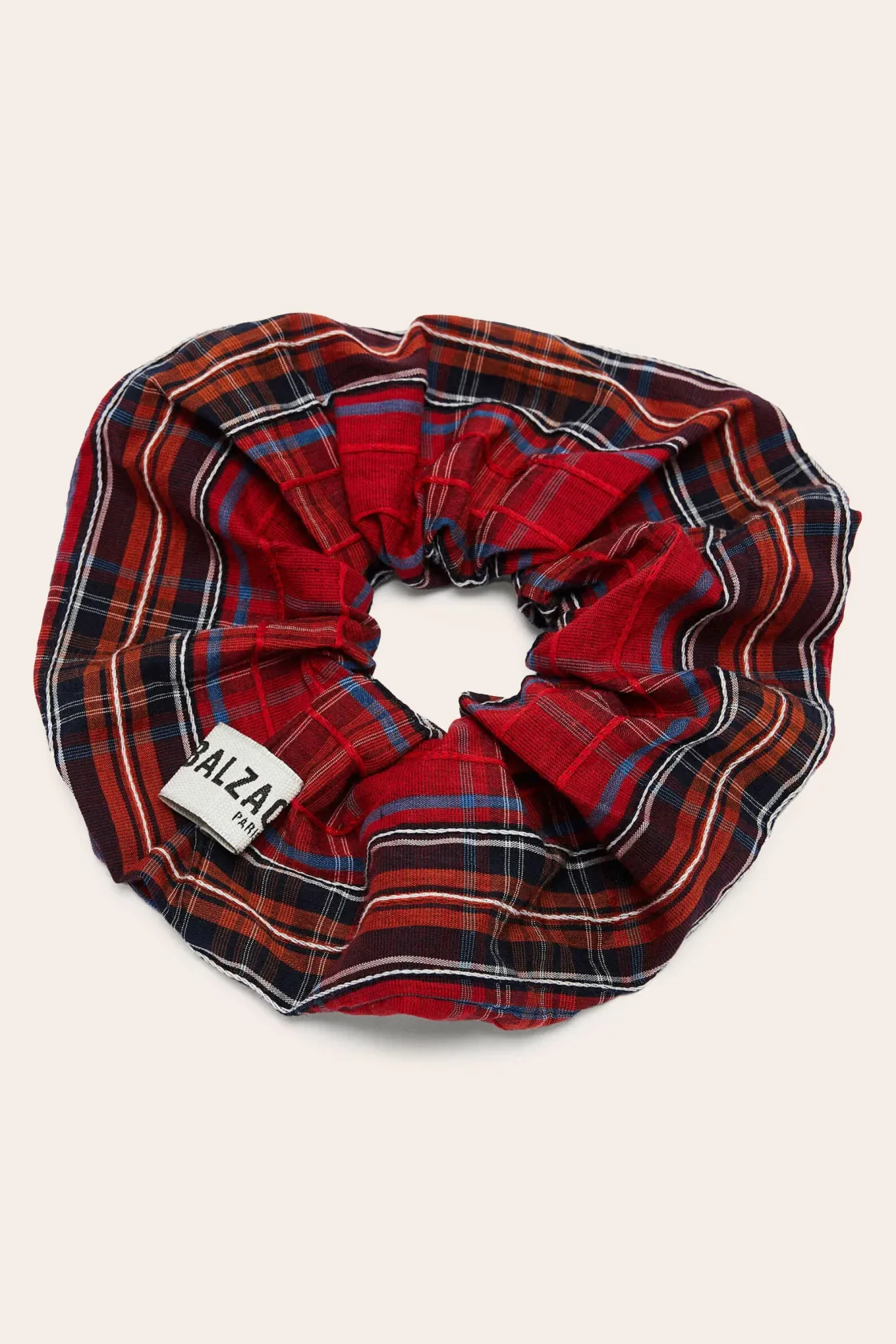 Chouchous-Balzac Paris Chouchou Billy XL Tartan rouge