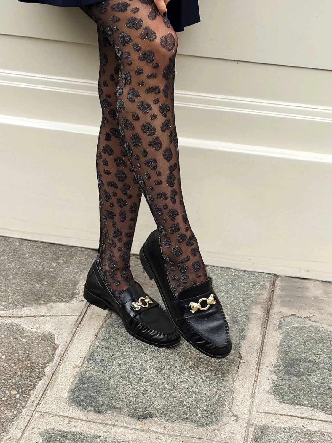 Chaussettes-Balzac Paris Collants Robine Léopard