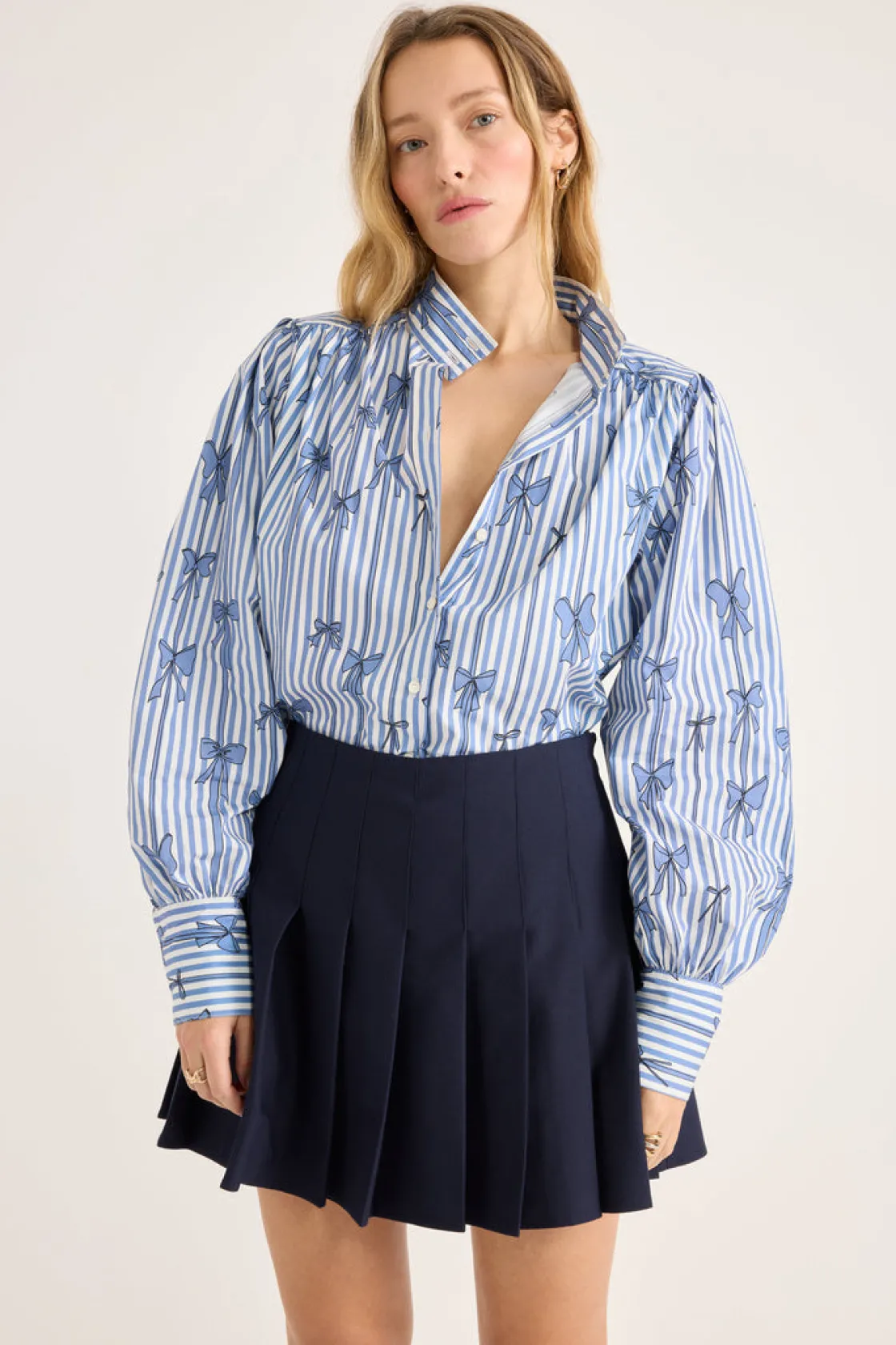 Robes Et Jupes-Balzac Paris Mini jupe Debbie Marine