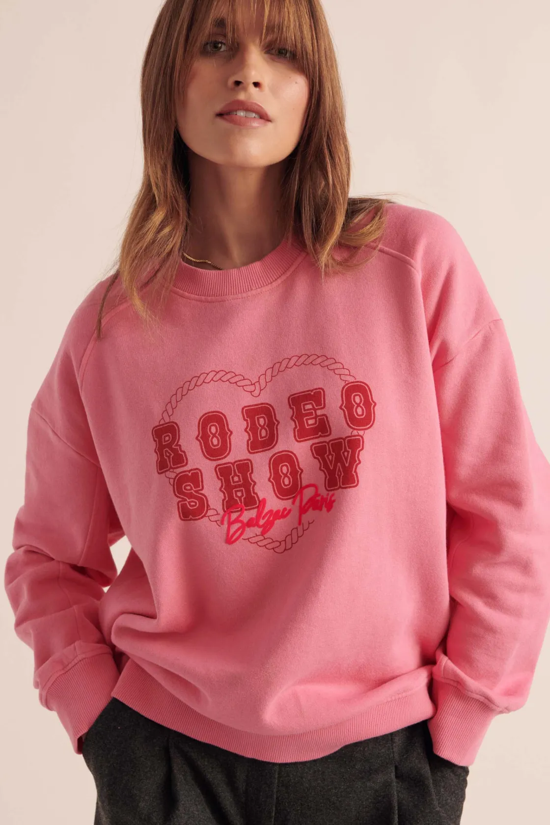 Sweatshirts-Balzac Paris Sweat-shirt Nico Rodeo show rose