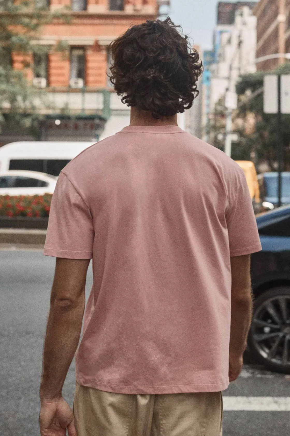 L'Homme-Balzac Paris Tee-shirt Martel Vieux rose